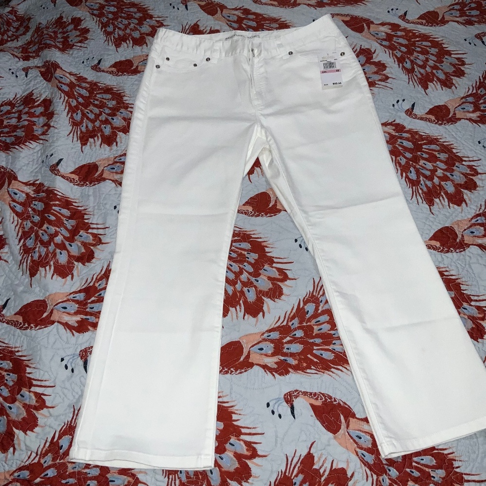 White jeans